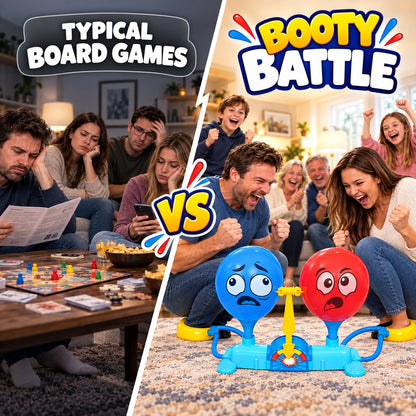 🎈 Rump Race Balloon-Popping Game – Hilarious Family Party Challenge