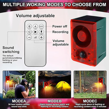 Solar-Powered Motion Sensor Alert 🚨 – Outdoor Security for Sheds, Garages & RVs