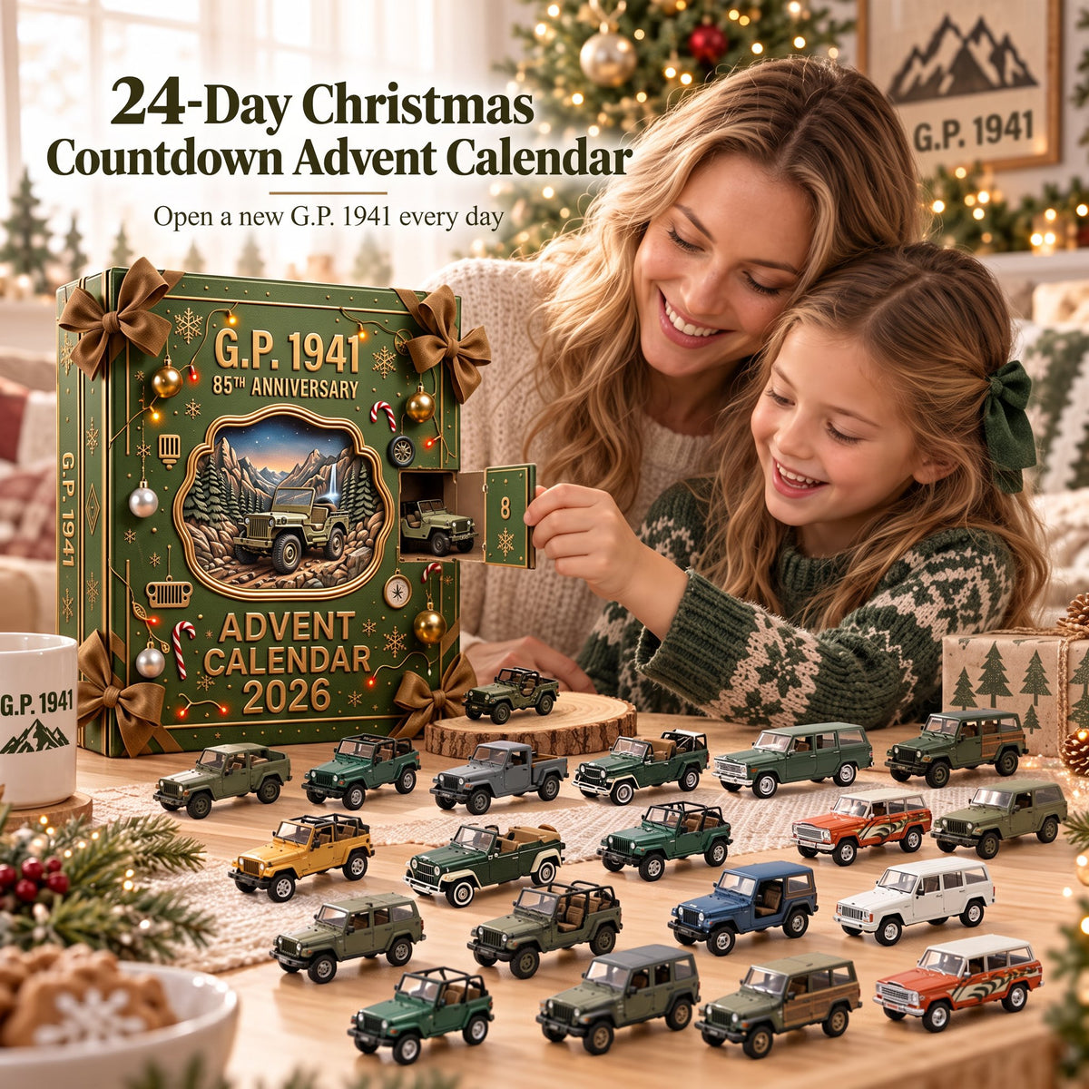 🚗 G.P. 1941 Legend 85th Anniversary Collector's Edition Calendar