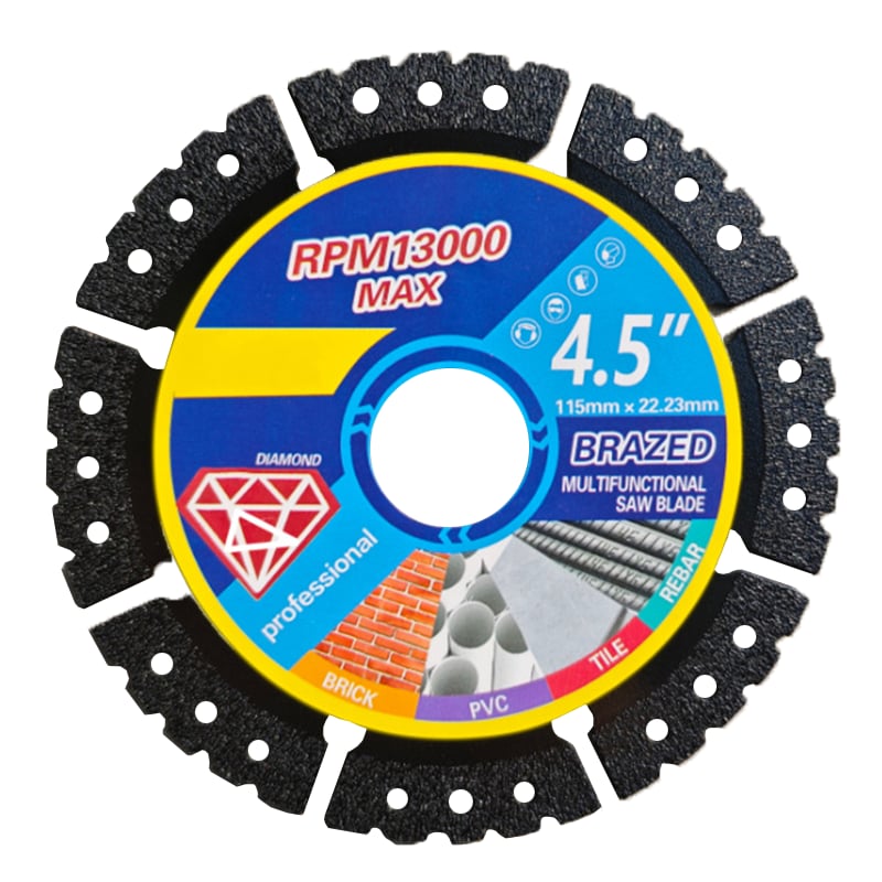 4.5" Multi-Material Diamond Cutting Blade 💎 – Heavy-Duty Saw Disc