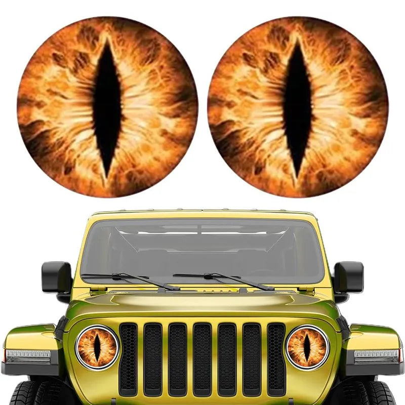 Beast Eyes Headlight Decals (1 Pair)