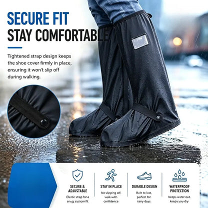Waterproof Rain Shoe Covers 🥾 – Non-Slip Protection for Wet Weather