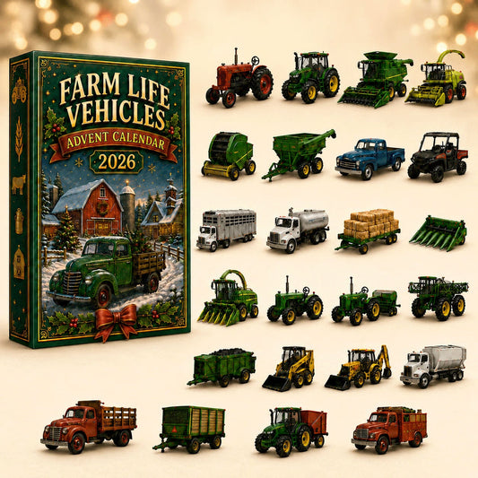 🚜🎄 Farm Life Vehicles Advent Calendar 2026 – 24 Days of Farmyard Fun 🎁🌾