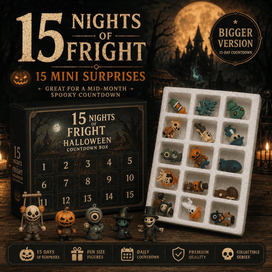 🔥Last Day 50% OFF - 7/15/31 Day Halloween Countdown Surprise Set