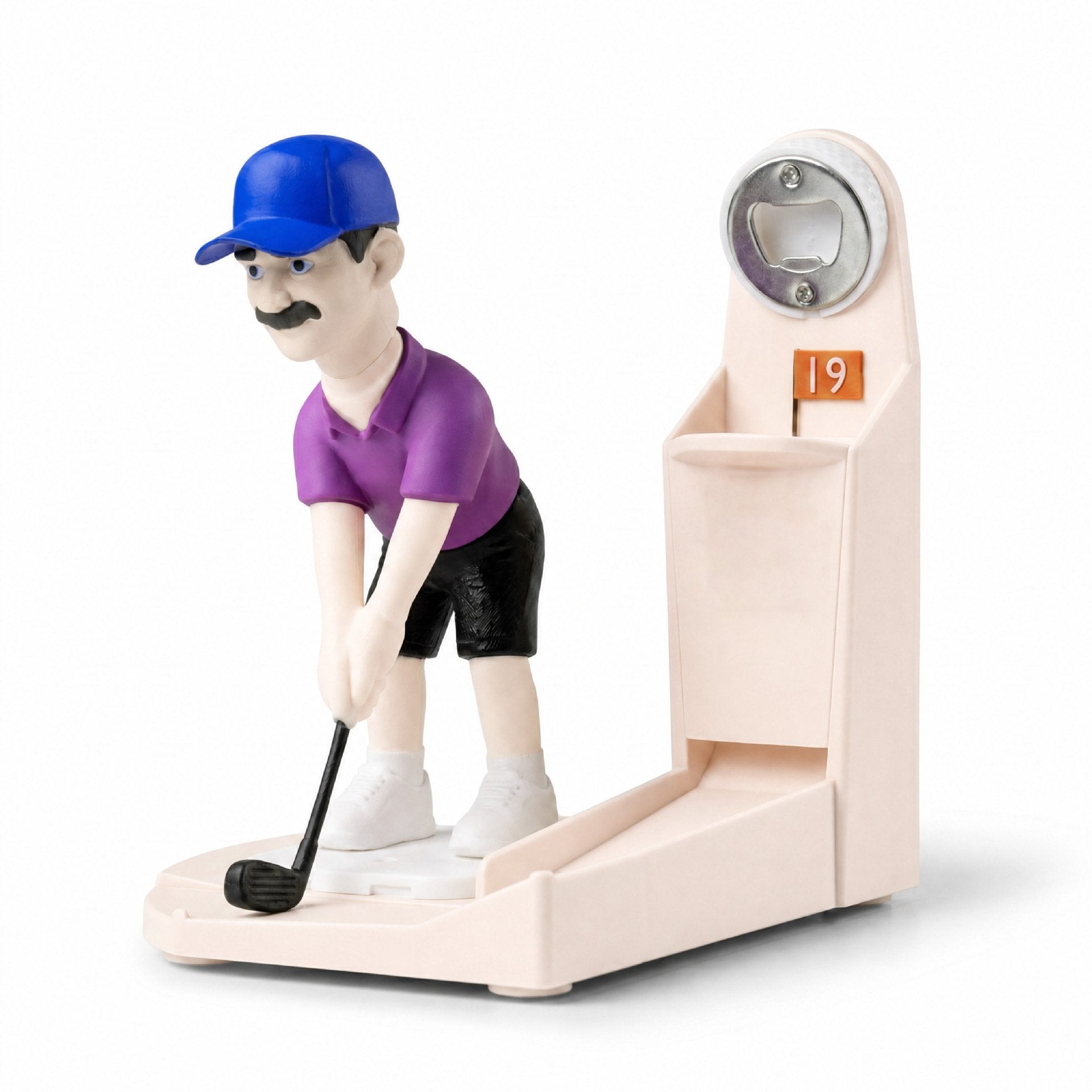 Interactive Golf Bottle Opener - Turn Every Drink Into A Mini Game