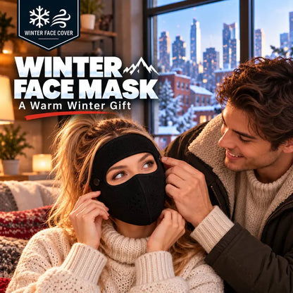 ❄️🥽 Winter Face Mask with Detachable Goggles – Full-Face Cold Weather Protection