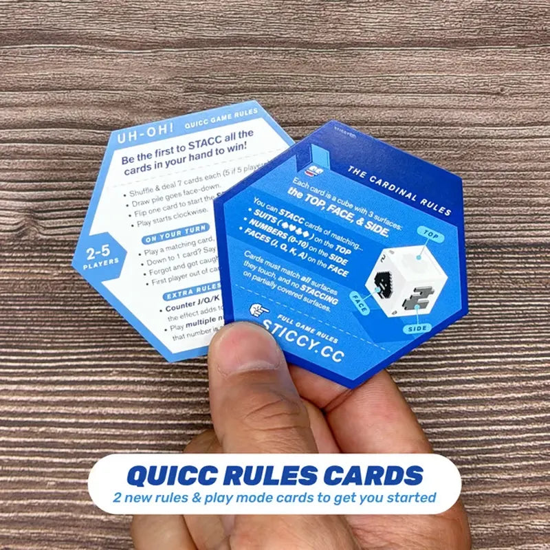 The Card Game with 3D Energy