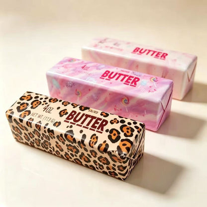 Leopard-Print Butter Squishy 🐆 – Soft Slow-Rising Fidget Toy
