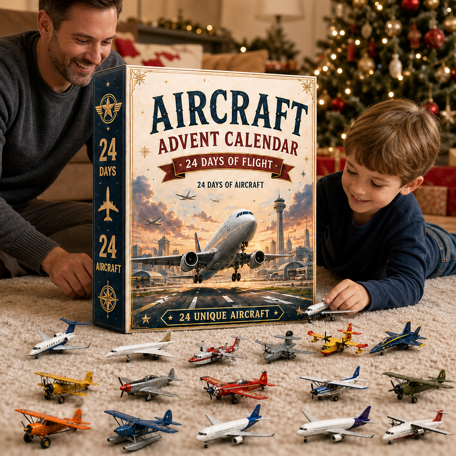 Miniature aircraft product close-up