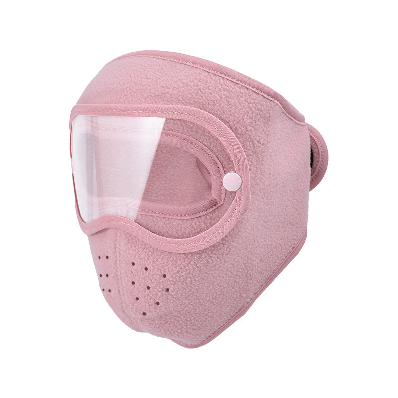 Windproof Fleece Full Face Shield & Anti-Fog Riding Mask 🏍️