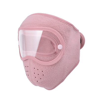 Windproof Fleece Full Face Shield & Anti-Fog Riding Mask 🏍️