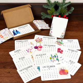 ✨Early Holiday Sale 49% OFF🌱Eco-Friendly Plantable “Timeless” Seed Calendar 2027