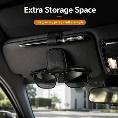 Road-Ready Magnetic Car Visor Clip for Sunglasses & Daily Essentials 🚗🕶️