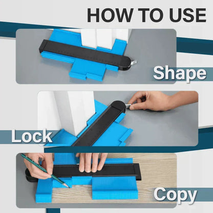 🔧 Contour Copy Gauge Tool for Accurate Shape Tracing, Cutting & DIY Projects 📐