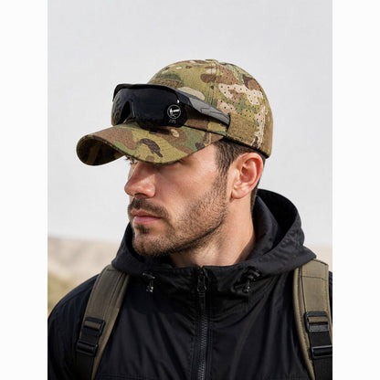 Tactical Camo Baseball Cap – Adjustable Outdoor Cap