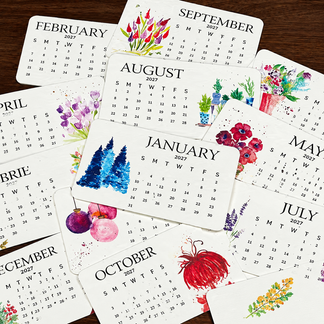 ✨Early Holiday Sale 49% OFF🌱Eco-Friendly Plantable “Timeless” Seed Calendar 2027