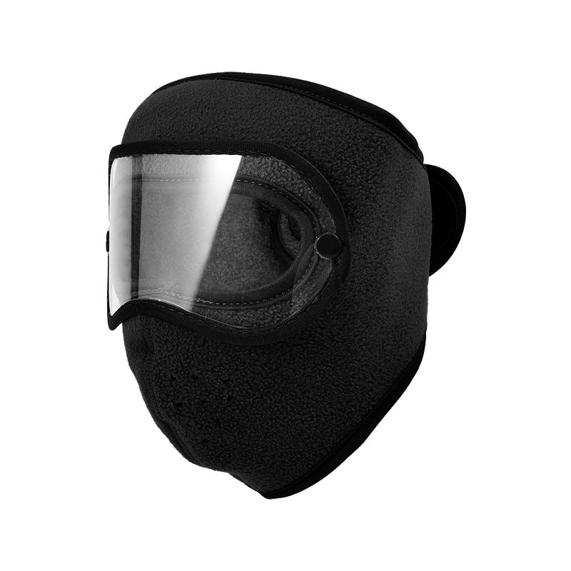 Windproof Fleece Full Face Shield & Anti-Fog Riding Mask 🏍️