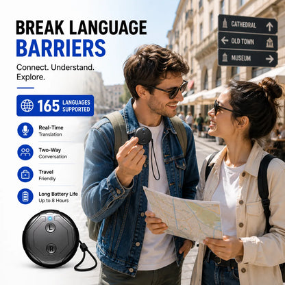 🔥LAST DAY 50% OFF 🌎 K18 AI Smart Translator 2026– Break Language Barriers & Connect With the World