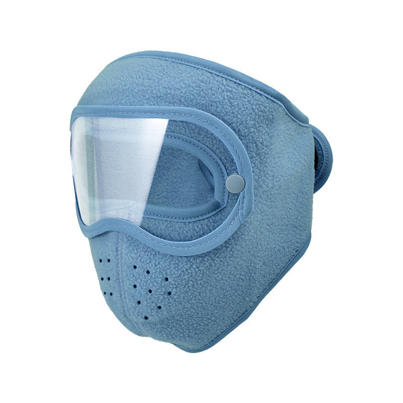 Windproof Fleece Full Face Shield & Anti-Fog Riding Mask 🏍️