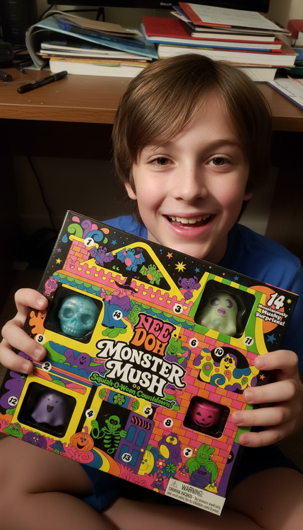 NeeDoh Funky Frights Squish-O-Ween Countdown