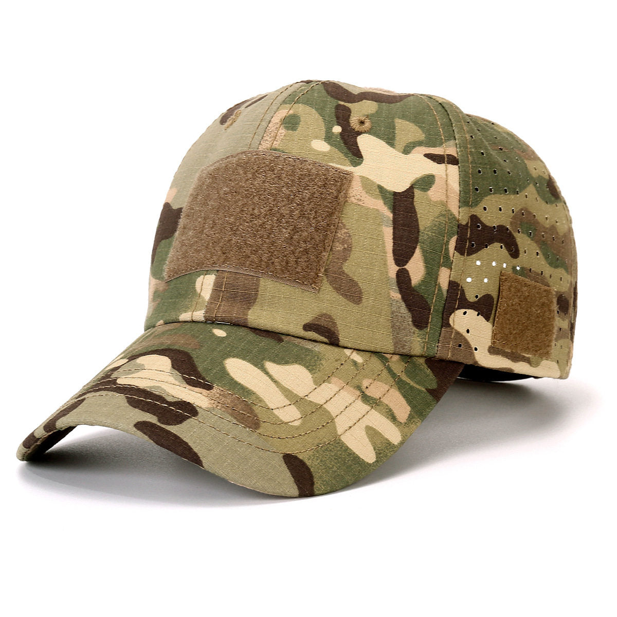 Tactical Camo Baseball Cap – Adjustable Outdoor Cap