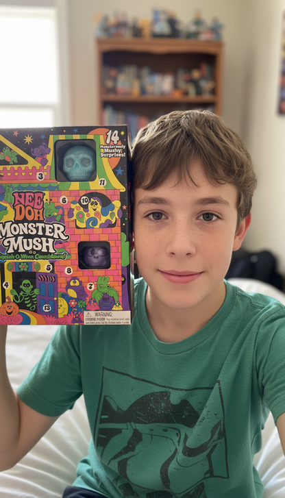 NeeDoh Funky Frights Squish-O-Ween Countdown