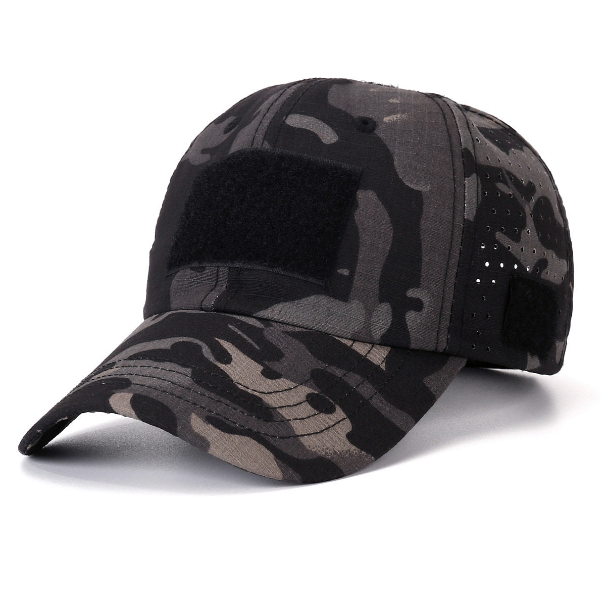 Tactical Camo Baseball Cap – Adjustable Outdoor Cap