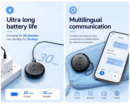 🔥LAST DAY 50% OFF 🌎 K18 AI Smart Translator 2026– Break Language Barriers & Connect With the World