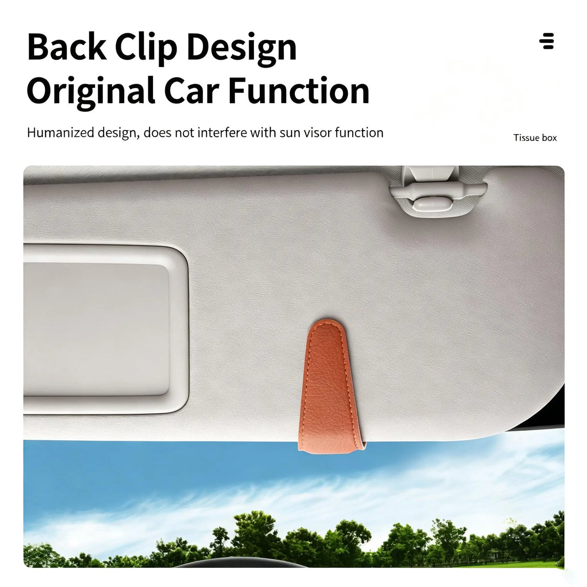 Road-Ready Magnetic Car Visor Clip for Sunglasses & Daily Essentials 🚗🕶️