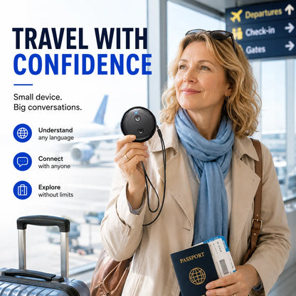 🔥LAST DAY 50% OFF 🌎 K18 AI Smart Translator 2026– Break Language Barriers & Connect With the World