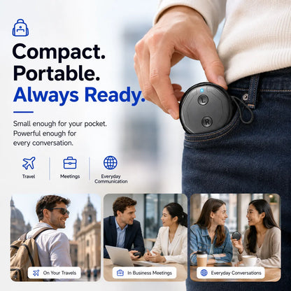 🔥LAST DAY 50% OFF 🌎 K18 AI Smart Translator 2026– Break Language Barriers & Connect With the World