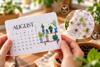 ✨Early Holiday Sale 49% OFF🌱Eco-Friendly Plantable “Timeless” Seed Calendar 2027