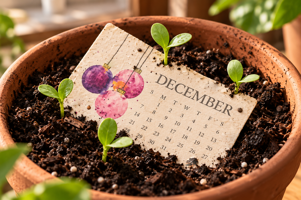 ✨Early Holiday Sale 49% OFF🌱Eco-Friendly Plantable “Timeless” Seed Calendar 2027