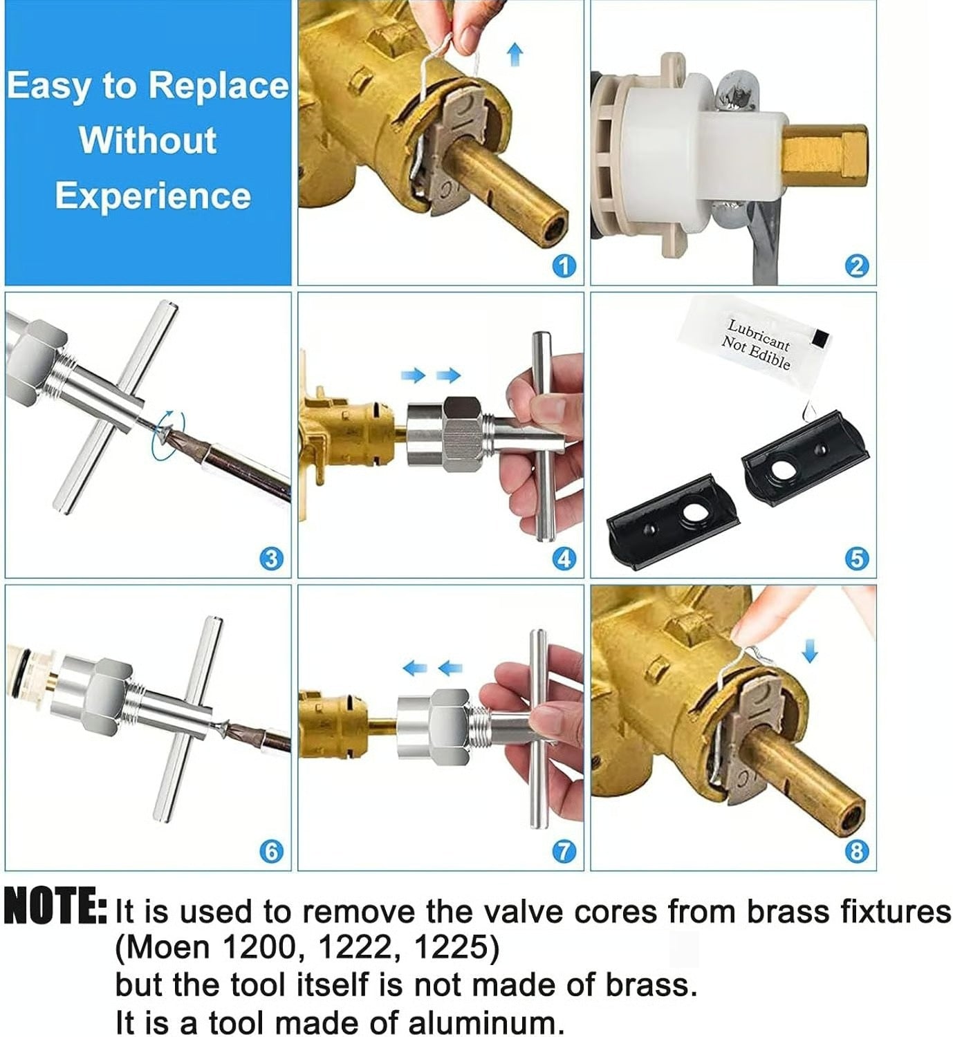 Faucet cartridge puller tool - product image 4