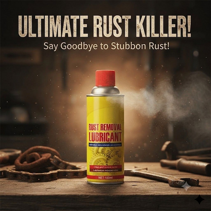 🧽 Rust Remover Spray | Gentle Metal Cleaner for Machine Parts, Rust Removal & Shine Restoration
