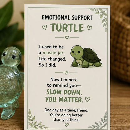 🌸🐝🦛 Emotional Support Animal Gift Set – A Meaningful Little Reminder That You Matter 💕