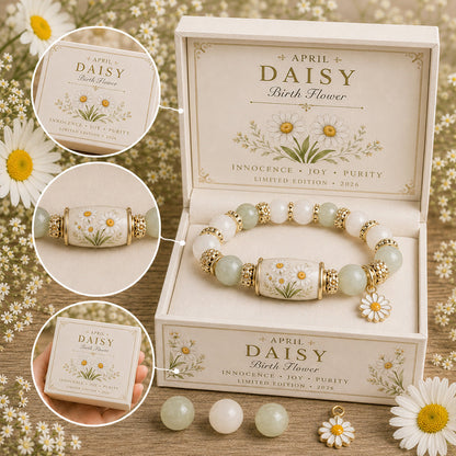 🌸 Birth Flower Blessing Bracelet