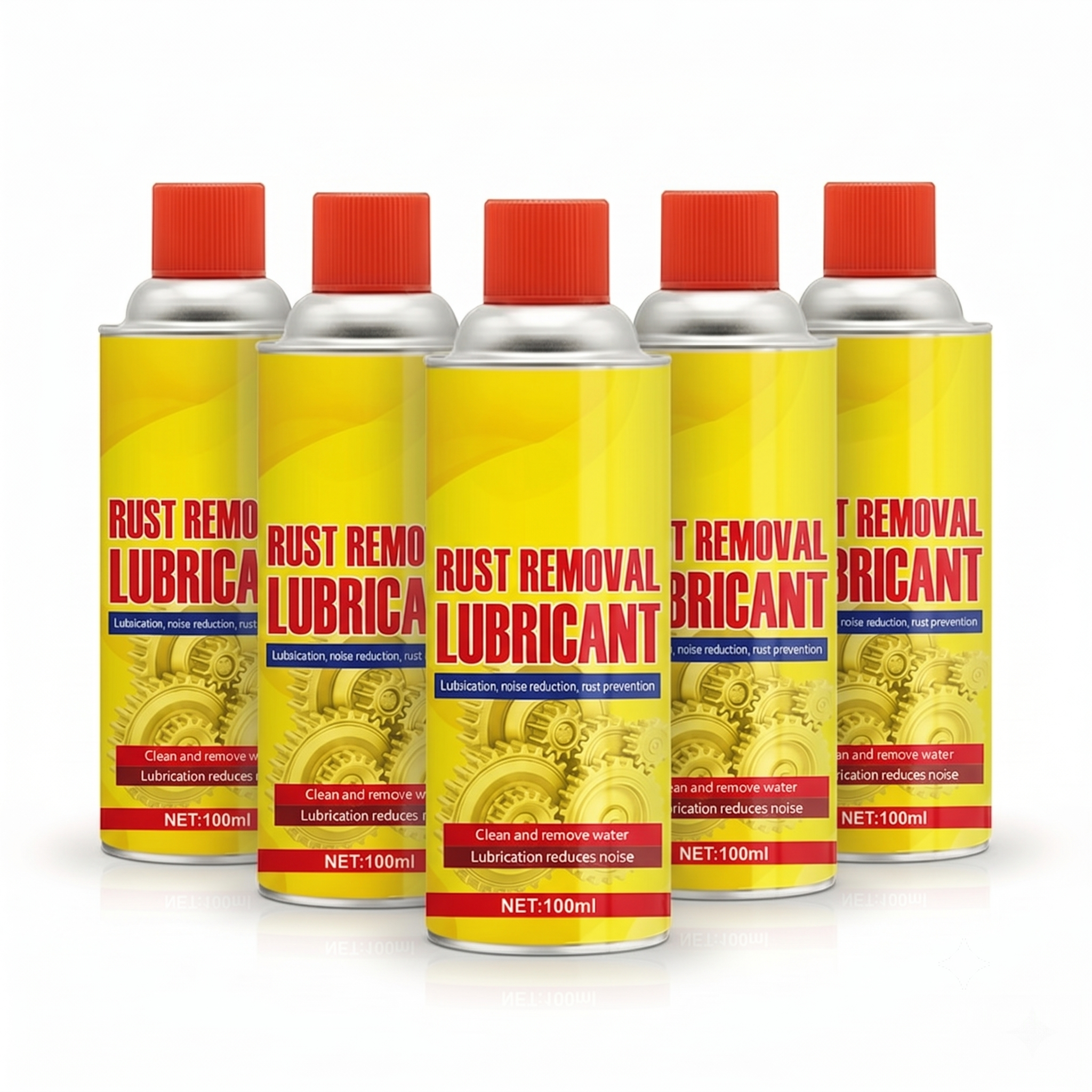 🧽 Rust Remover Spray | Gentle Metal Cleaner for Machine Parts, Rust Removal & Shine Restoration