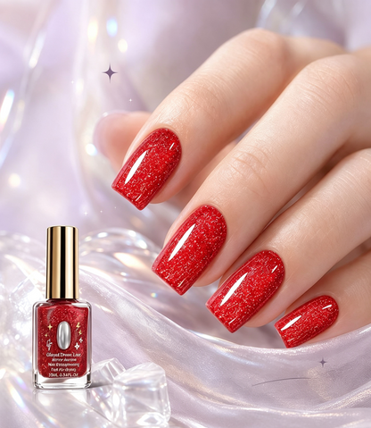 ⏰Lilac Glossy Mirror Nail Strengthener