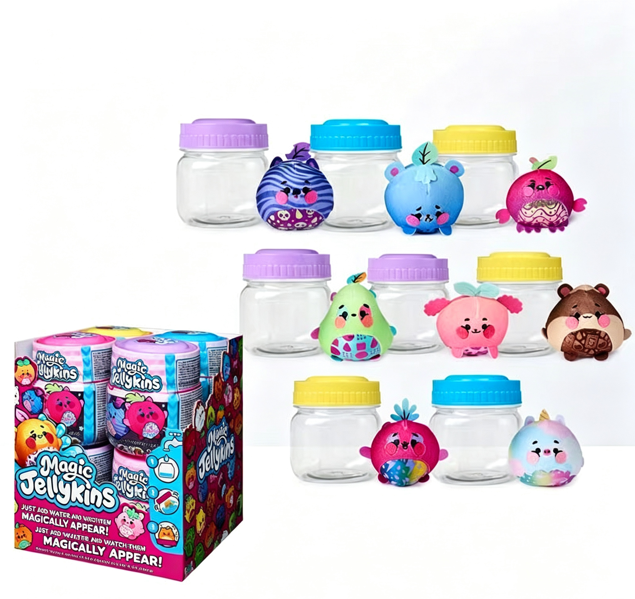 ✨Magic Jellykins Water‑Reveal Surprise Squishy Collectible Toy for Kids