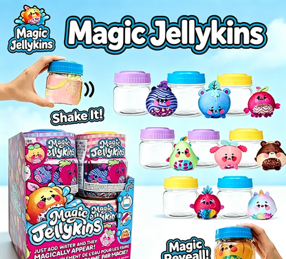 ✨Magic Jellykins Water‑Reveal Surprise Squishy Collectible Toy for Kids