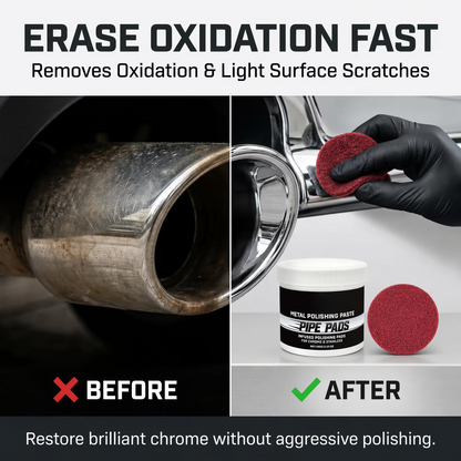 ✨ MirrorFinish Polishing Pads – Helps Reduce Scratches & Oxidation