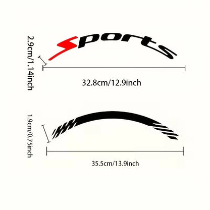 🔥HOT SALE🔥3D Waterproof Tire Decal Stickers