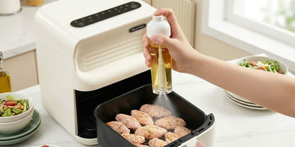 🫒 Fine-Mist Cooking Oil Sprayer – Easy Kitchen Oil Dispensing Bottle