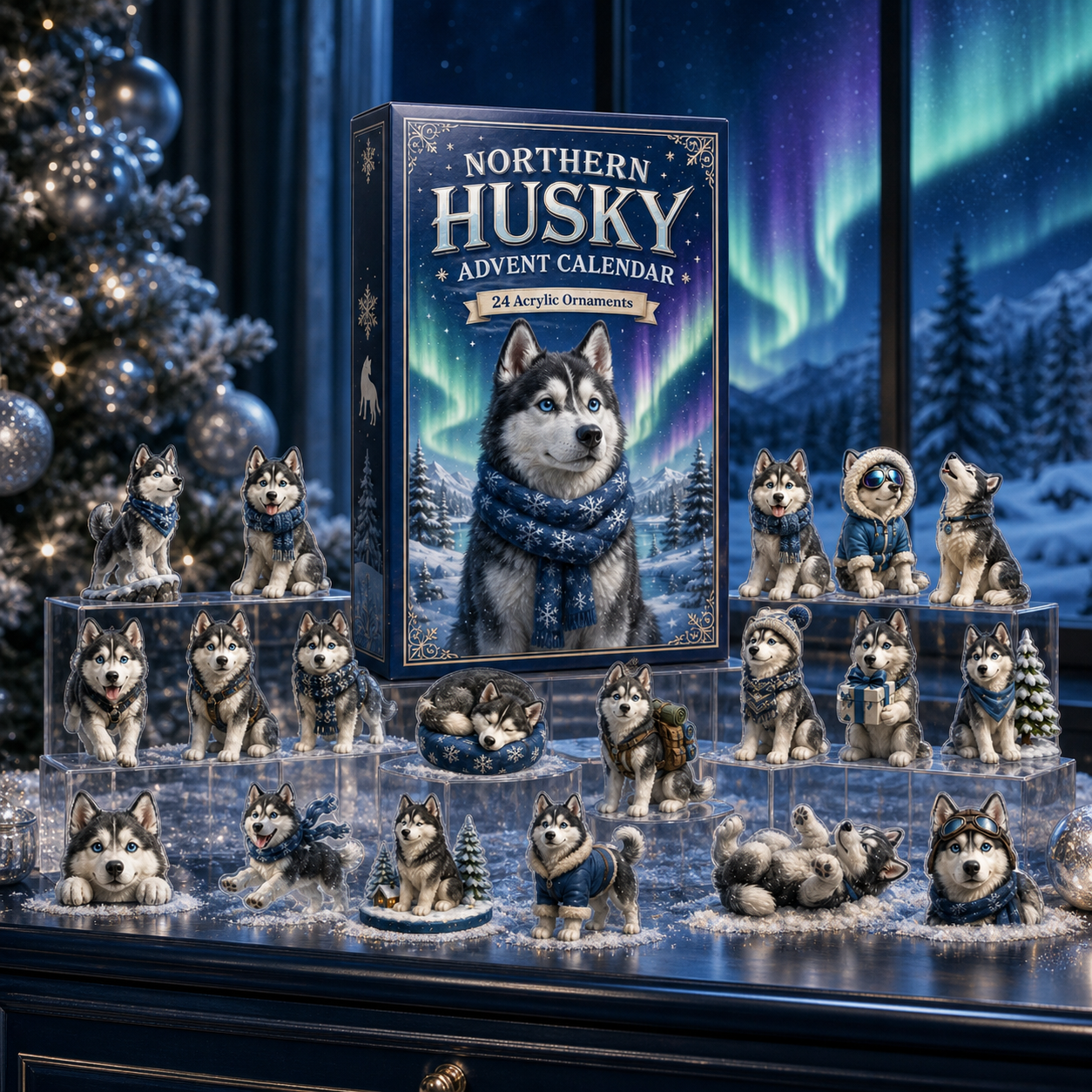 🐺❄️ Northern Husky Advent Calendar 2026 – 24 Days of Husky Christmas Surprises 🎄