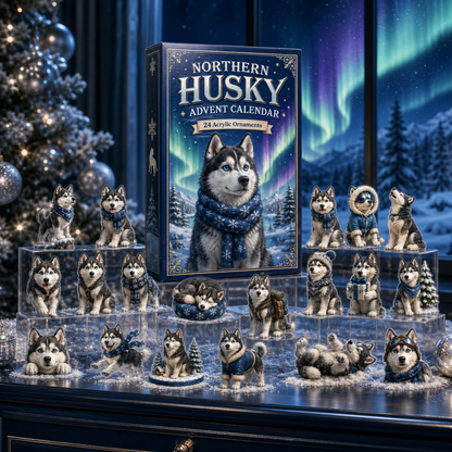 🐺❄️ Northern Husky Advent Calendar 2026 – 24 Days of Husky Christmas Surprises 🎄