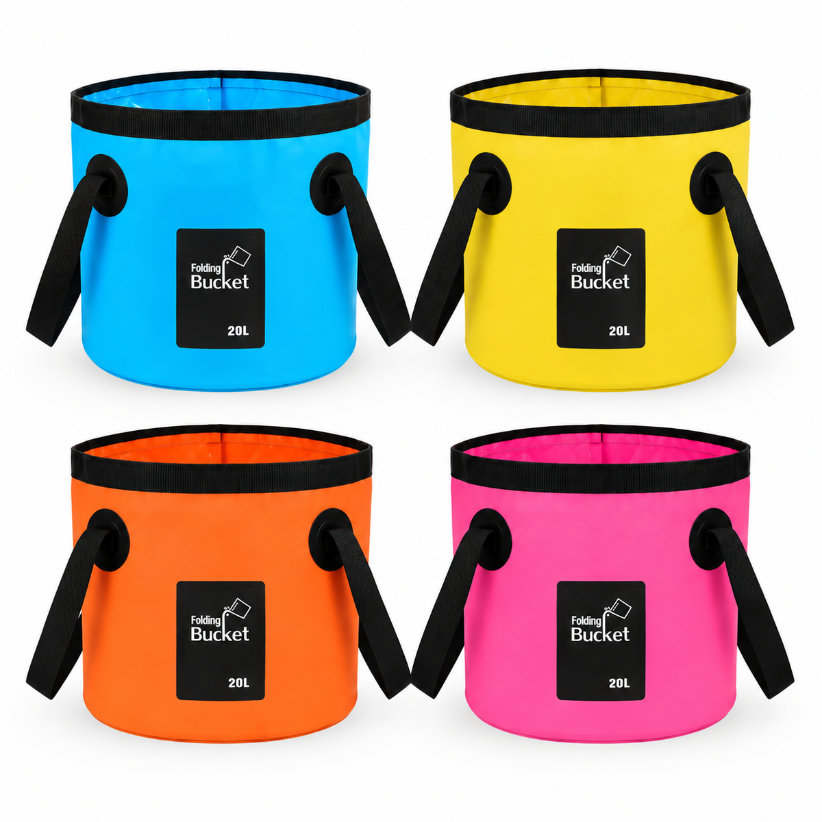 💧 50% Off Today | Space-Saving Collapsible Water Pail for Camping, Travel & Car Care ⏰
