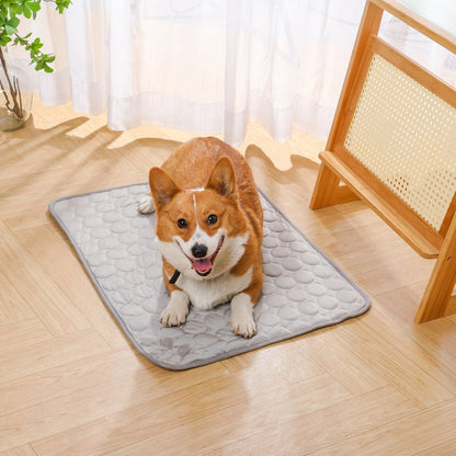 🐶 Cooling Mat for Dogs – Refreshing Pet Pad, Blue XS 40×30cm
