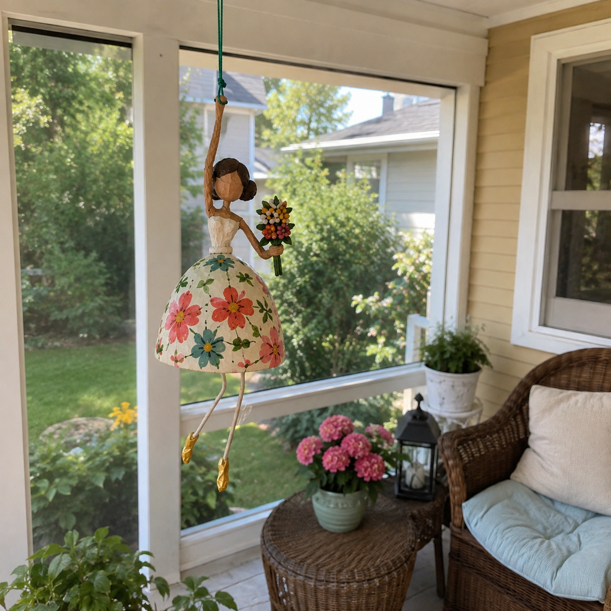 💐Whimsical Dancing Lady Hanging Ornament