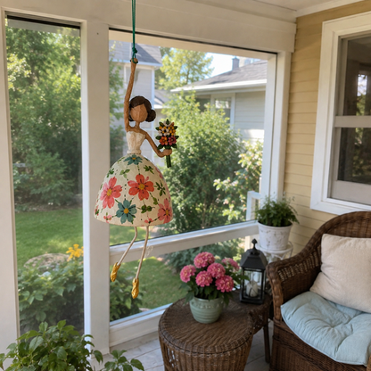 💐Whimsical Dancing Lady Hanging Ornament